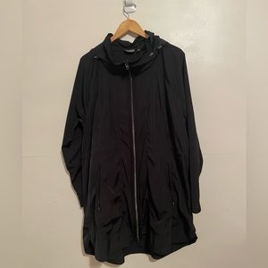 Athleta Black Windbreaker 2X